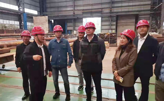 市生态环境局昝学军局长调研公司生态环境保护工作-华